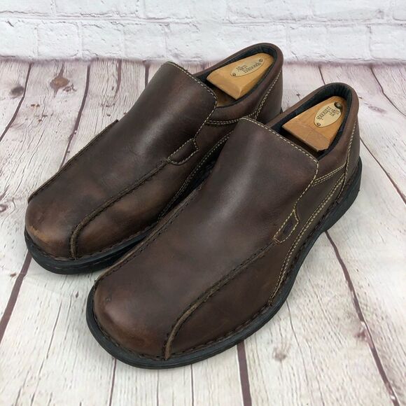 Skechers Brown Leather Slip On Loafers Men\'s US 11 main image 13